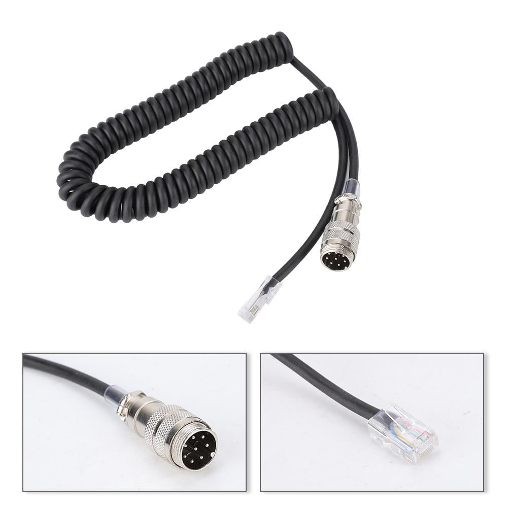 Ccdes Microphone Converter Adapter, Microphone Converter,8pin to RJ45