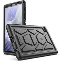 Poetic TurtleSkin Case for Samsung Galaxy Tab A7 Lite 8.7”, Heavy Duty Silicone Case, Kids Friendly, Black