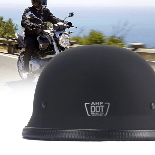 german style motorcycle helmet canada Mayhem by Micro DOT from MicroDOT Helmet Co release lock mechanism allows you to secure or remove your helmet in seconds with just one finger—no more fumbling with D Motorcycle Half Helmet Beanie Retro