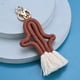 thumbnail image 4 of Minnieouse Llavero Cactus Ligero Portátil Estilo bohemio Tejido de algodón Cadena Llavero Broche de metal Titular Accesorio Llaves Cartera Ropa, zapatos y accesorios Miscelánea Marrón Minnieouse AP014212-05, 4 of 6