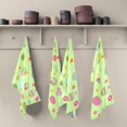 thumbnail image 5 of Floral Easter Eggs Dish Towels for Kitchen Soft Tea Towel Set of 4 Absorbent Dishcloths Hand Towels for Drying Dish Cloths 28" x 18" Washcloth Gift, 5 of 7