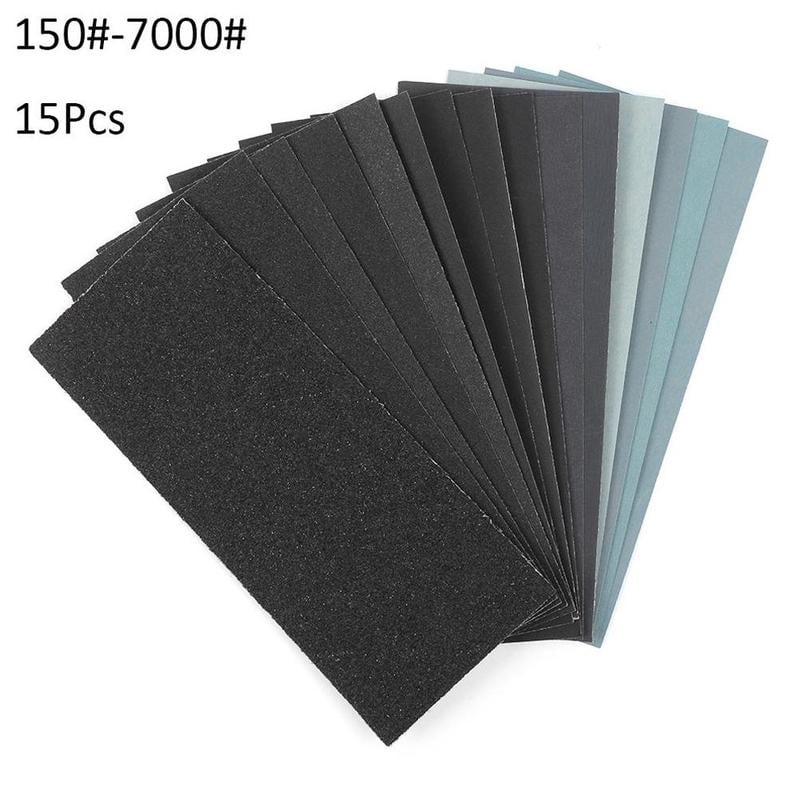 Sandpaper Sheets 9 inch X3.5 inch 80-7000 Grit 