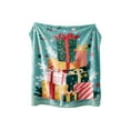 thumbnail image 2 of Horivan 2 Packs Christmas Flannel Throw Blanket Soft Festive Holiday Print for Bed Sofa Decor Cozy Warm Plush Winter Gift for Family Friends, 2 of 7
