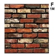 thumbnail image 3 of CAROOTU 3D Self Adhesive Wallpapers Waterproof Brick Pattern Wallpapers Removable Wall Paper for Home Restaurant Coffee Shop, 3 of 7