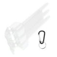 thumbnail image 3 of Dart Travel Case, Universal Portable Professional Durable Dart Carrying Case Easy To Carry With Lock Buckle For Outdoor For All Kinds Of Darts Transparent, 3 of 8