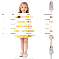 thumbnail image 3 of PINQI Baby Midi Blouse Girls Short Sleeves Flower Bow Tie Top Summer Print T-shirt Blouse Tops Casual Clothes for 0 to 18 Months, 3 of 8