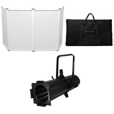 Chauvet DJ EVE E-100Z White Ellipsoidal LED DMX Gobo Projector Spot Light Facade