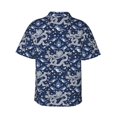 thumbnail image 3 of Balery Dragon Print Men's Hawaiian Shirts Short Sleeve Beach Shirt Relaxed Fit Vacation Button Down Shirts-Medium, 3 of 9