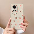 thumbnail image 1 of Cases For Oppo Reno 10 Pro 5G Heart Butterfly Full Protection Soft Liquid Silicone Black Phone Cover For Oppo Reno10Pro Funda TYW5 OPPO Reno 10, 1 of 6