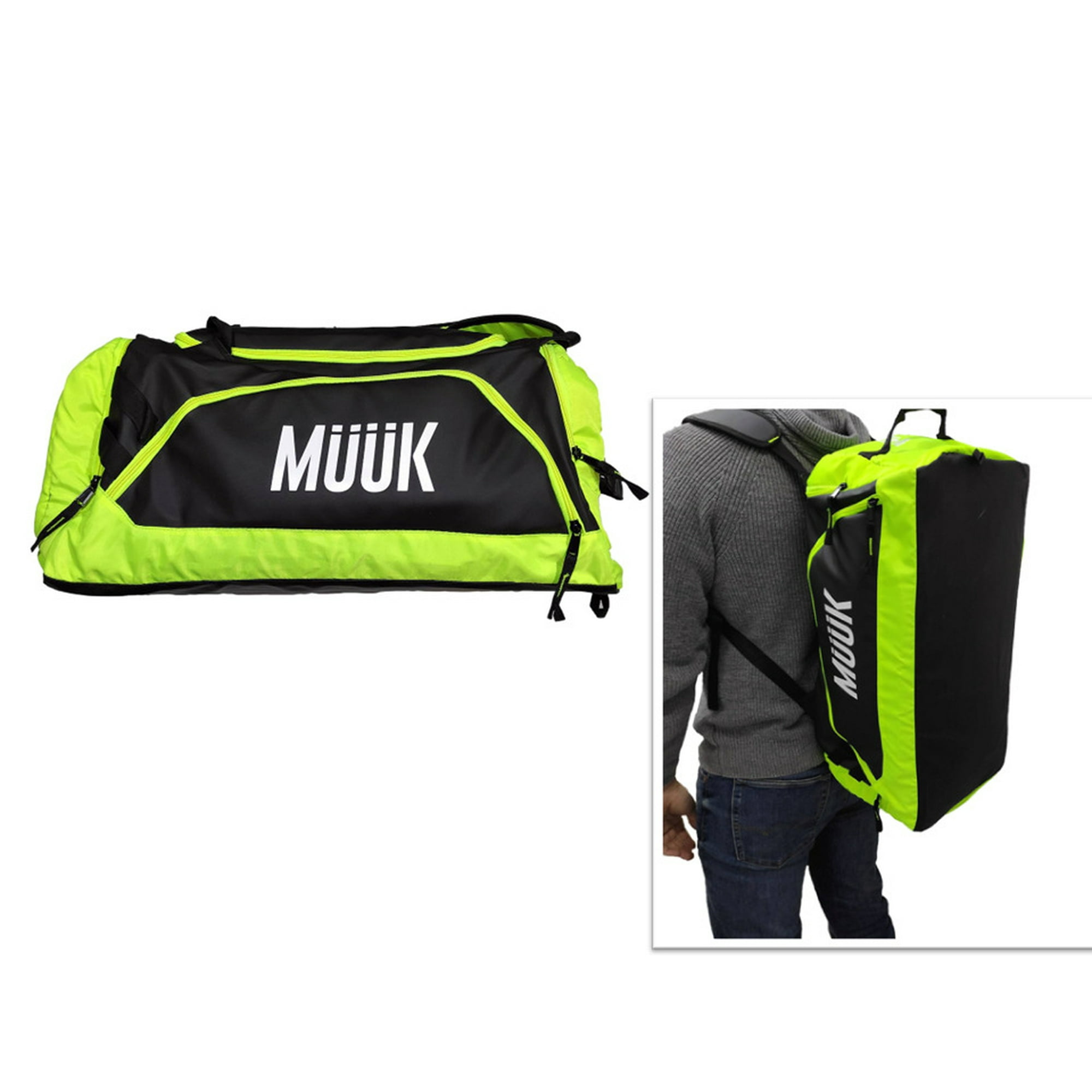 Bolso Mochila Deportivo Urban Biker Muuk Reflactante Knasta Chile