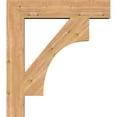 thumbnail image 3 of Ekena Millwork 5 1/2"W x 32"D x 36"H Westlake Block Smooth Bracket, Western Red Cedar, 3 of 25