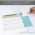 thumbnail image 2 of Inkdotpot Weekly Meal Planner Notepad 7"x10 , "Weekly Meal Planner" Magnetic Meal Planning Pad with Tear Off Grocery Shopping List for Fridge- Kitchen & Home - 54 Sheets -CN, 2 of 7