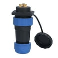 thumbnail image 2 of Waterproof Power Connector,Waterproof Connector Square 4 Waterproof Plug Aviation Socket Industry-Leading Standards, 2 of 14