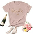 thumbnail image 2 of Fgnfyis Mode pour Femmes Hauts Décontractés Manches Courtes Col Rond T-Shirt Imprimé Ample Hauts pour Femmes Rose Clair m, 2 of 4