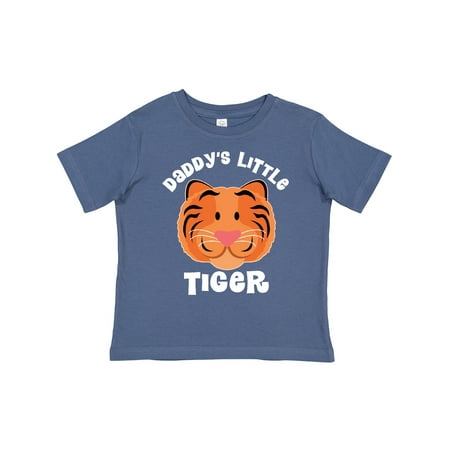 

Inktastic Daddys Little Tiger Jungle Animal Boys Gift Toddler Boy Girl T-Shirt