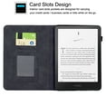 thumbnail image 3 of GSFY Case for Kindle Paperwhite (12th Generation, 2024), PU Leather Magnetic Closure Wallet Case Auto Sleep/Wake for 7 inch Kindle Paperwhite / Kindle Colorsoft Signature Edition 2024, Black, 3 of 7