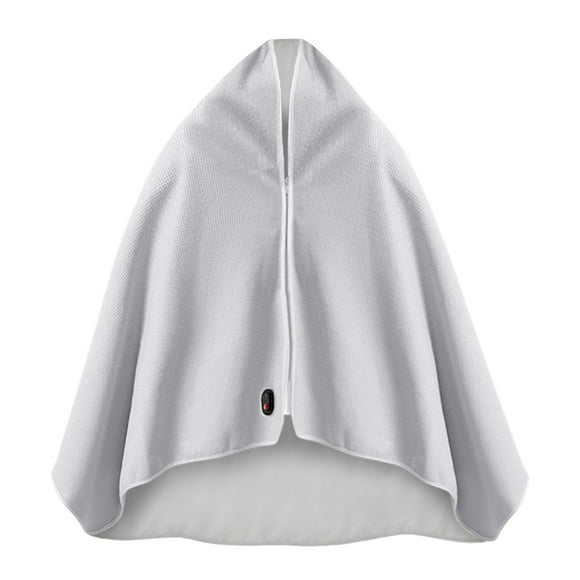 Hearth & Gear Heated Shawl USB Powered Fast Heating Blanket Cape Washable Heating Wrap For Mini Pedal Exercise Bike Reverse Hyper Table Step for Seniors Workout from Home Arm Exercises Stealth Fitness