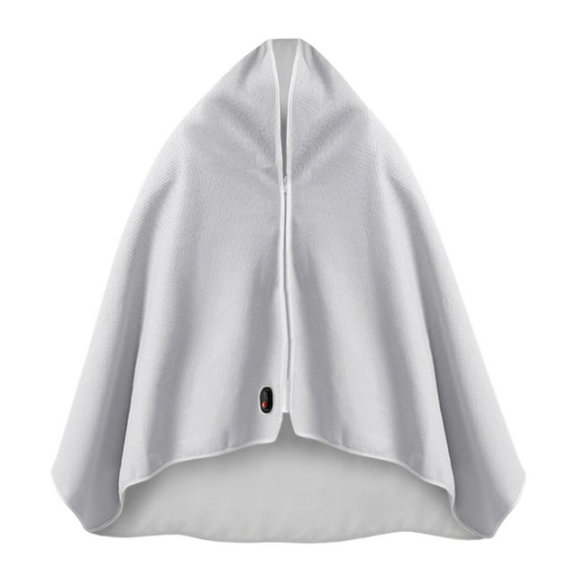 Hearth & Gear Heated Shawl USB Powered Fast Heating Blanket Cape Washable Heating Wrap For Small Exercise Bike Cardio Clear Work Out Items Exercise Bars for Workout Leg Pro Foot Pedals for Exercise
