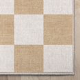 thumbnail image 4 of Well Woven Apollo Flatwoven Modern Squares Yellow 7'10" x 9'10" Area Rug, 4 of 6