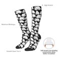 thumbnail image 4 of Vsdgher Cute Cartoon Polar Bear Knee Socks, High Socks Long Stretchy Sock Women Knee High Stocking, Long Socks for Women, 4 of 6
