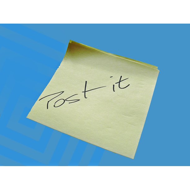 PeelnStick Poster of Remember List Memory Urgent Postit Post It Note Poster 24x16 Adhesive