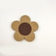 thumbnail image 1 of Práctico de costa con forma de flor,Práctico de costa de madera de la flor Posavasos nórdico de la taza Ultra sensible, 1 of 5