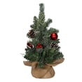 thumbnail image 3 of Kurt Adler 18-Inch Pinecones, Balls, and Berries Tree with Burlap, 3 of 4