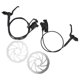 thumbnail image 4 of Kit De Freno De Disco, Cilindro Integrado Presión De Aceite Freno De Bicicleta Doble Pistón aleación De Aluminio Confiable Y Liviana Con 2 Discos De 160 Mm Para Bicicleta De, 4 of 7