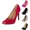 Lipstick Patent, variant on : Mall- Womens Pointed Toe Stiletto Pumps - 4" Heels, Wedding and Dress Shoes Heel (Black Nbpu, 5.5)