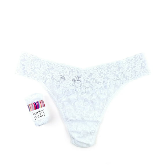 Hanky Panky Women's Original Thong in White, O/S