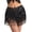 Black, variant on Belly Dance Skirt Sequin Tassel Waist Hip Scarf Exotic Style Tie Up Adjustable Thin Skirt Mesh Festivel Stage Performance Cosplay Mini Skirt Apron Wrap (Red, One Size)
