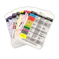 thumbnail image 2 of Nurse Nation 30 Vertical Nursing Badge Reference Cards - Lab Values, EKG, Vitals, and More! (Bonus Cheat Sheets) Excellent Gift for Nurses, Nursing Students, and Other Med. Workers!, 2 of 4