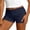Navy, variant on Womens Fold Over Shorts Elastic Waist Y2k Lounge Shorts Foldover Cute Pajama Micro Bottoms Mini Shorts Sleepwear