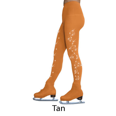 

ChloeNoel Over The Boot Ice Skating Tights 8832 2Swirls