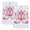 Pink, Light Blue, White, variant on Pink Lotus Flowers Kitchen Towels Set of 2, Classic Love Heart Leaves Blue Absorbent Dish Towels for Kitchen, Microfiber Hand Towel, Quick Drying Tea Towel for Cleaning Decorative Dishcloths