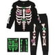 thumbnail image 1 of Pijama de Halloween para niños y niñas, conjunto de pijamas de esqueleto que brillan en la oscuridad, pijamas de Carnaval para niños, pijamas de fiesta infantil, 1 of 4