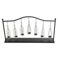thumbnail image 6 of DecMode 7 Holder Black Metal Hanging Bottle Decorative Candle Lantern, 6 of 9