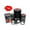 Orange, variant on Realistic Juicy Lips Kiss Smooch Self-Inking Rubber Stamp Ink Stamper - Orange Ink - Medium 1 Inch