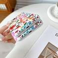 thumbnail image 4 of Compatible with iPhone 13 Pro Case for Women Cute Slim Soft Silicone Gel Flexible Phone Case Girly Glitter Bling Protective Pink Marble Case for iPhone 13 Pro, 4 of 15