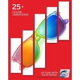 thumbnail image 6 of Translucent Frame Colorful Neon 80s Sunglasses for Men Women Reflective Mirrored Sun Glasses, 6 of 6