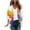 1-29-Multicolor, variant on SELONE Long Cardigans for Women Lightweight 3/4 Sleeve Regular Open Front Cardigans Without Hoodie Flowers Beach Vacation Wear Multicolor 2XL
