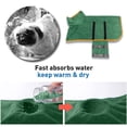 thumbnail image 6 of Adjustable Absorbent Medium Large Dog Pet Supplies For Small Bath Pet Bathrobe Beach Towel Pet Clothes Dog Towel YELLOW XS, 6 of 8