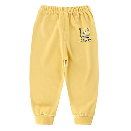 

Wodstyle Children Kids Girls Boys Jogger Trousers Running Cartoon Printed Casual Sports Pants Gym