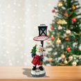 thumbnail image 2 of MVNSFEW Figurine de Bonhomme de Neige en Résine Illuminée Festive de Noël, 2 of 4