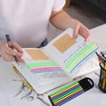 thumbnail image 4 of KONTONTY Removable Highlighter Tape Sticky Strips Multi Color for Book Indexing and Notes, 4 of 8