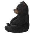 thumbnail image 3 of Statue de Jardin Assise Ourson Noir, 3 of 6
