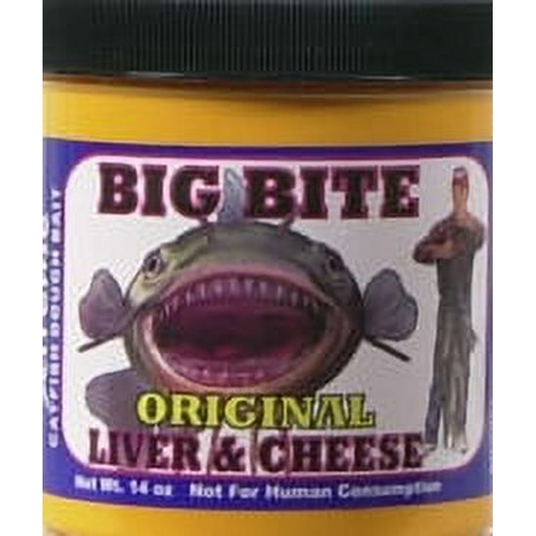 Magic Bait Big Bite Liver & Cheese Catfish Dough Bait 14 oz 