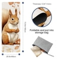 thumbnail image 4 of Squirrel Gym Towel with Storage Bag, 72.8"x26.8", Suitable for Yoga, Pilates, Fitness, etc. - Yoga Towel, Yoga Towels, Yoga Mat Towel, 4 of 6