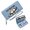 Blue, variant on GEEAD Stylish RFID-Protected Wallet for Women Large Capacity Handbag for Women Relaxed Cat HAVE FUN AT WORK Coffee Cup Snap Button Wallet Eyecatching Accessory
