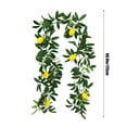 thumbnail image 6 of JLFNYA Christmas Garland, 6 Ft Christmas Norfolk Garland, Greenery Garland, Christmas Artificial Lemon Rattan, Christmas Garland for Winter Home Fireplace Holiday Party Decor, Gifts for Women, 6 of 6